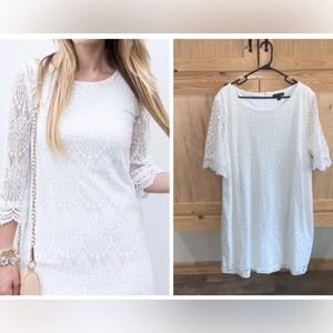 Lane Bryant NWT crochet lace lined dress size 20